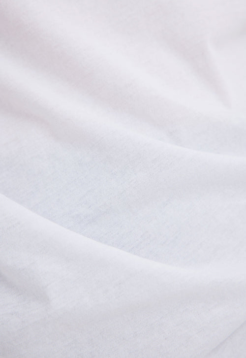 Jac+Jack Jeri Long Sleeve Cotton Tee - White